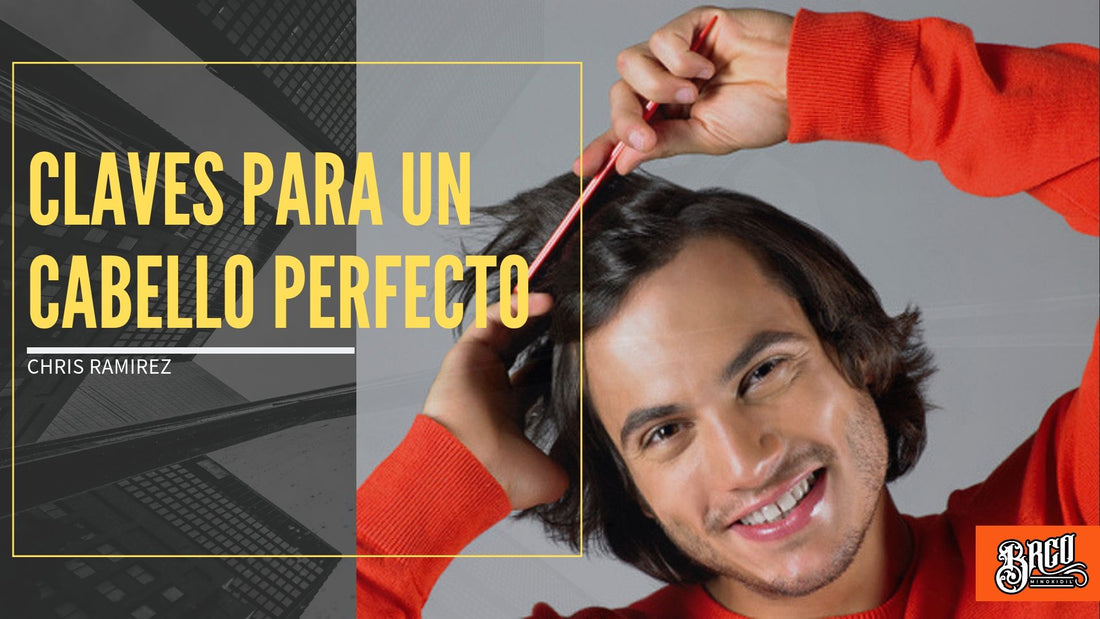 Claves para el cuidado del cabello en los hombres.