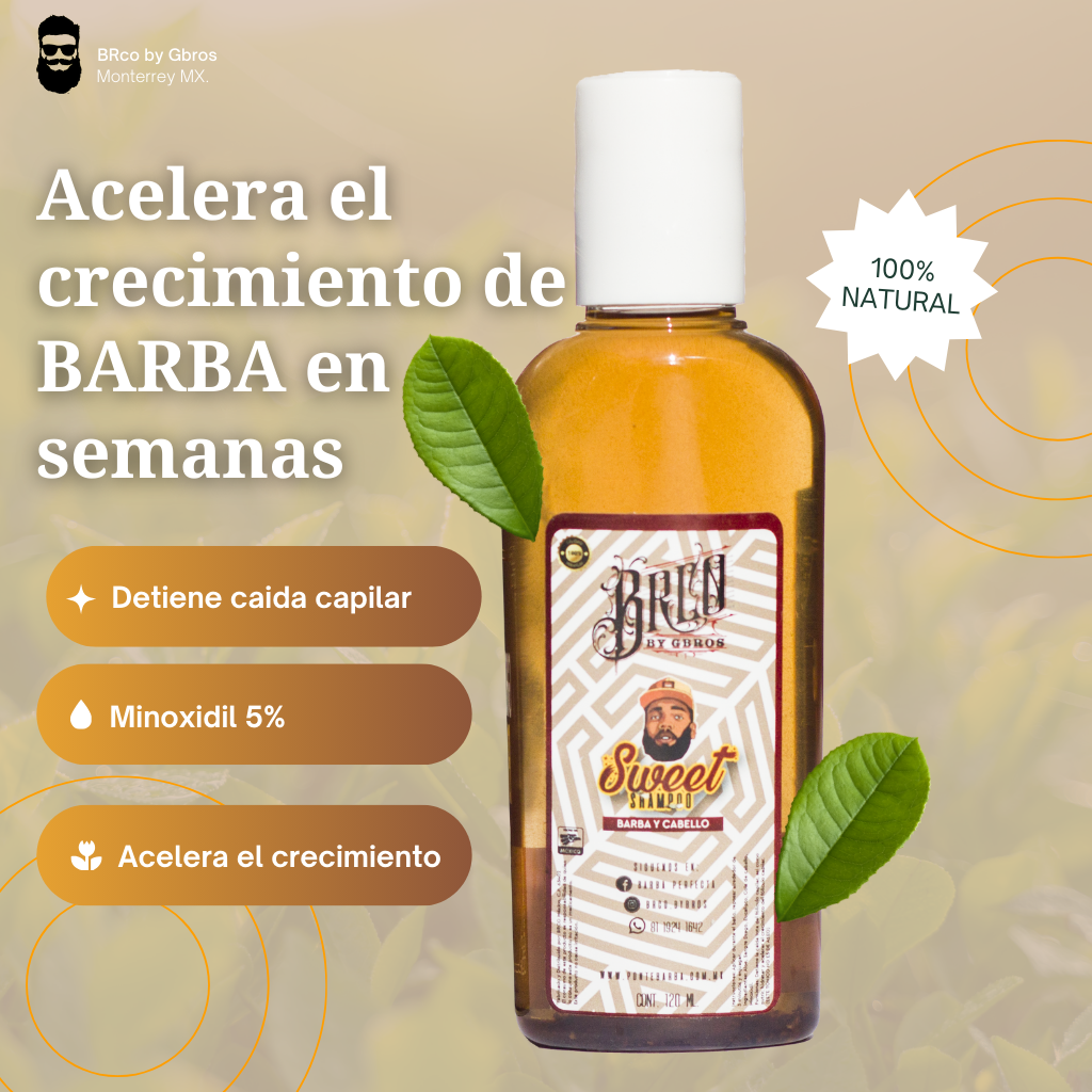 Promoción Minoxidil 12% + Sweet Shampoo